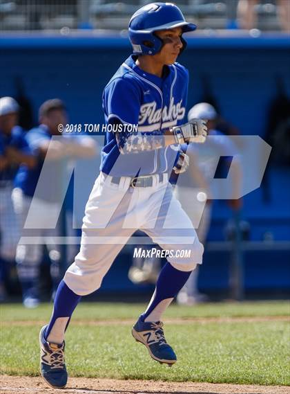 Thumbnail 3 in Fillmore vs Trinity Classical Academy (CIF-SS D7 Final) photogallery.