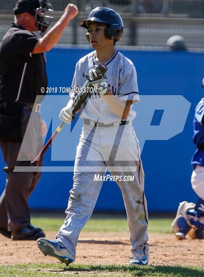 Thumbnail 1 in Fillmore vs Trinity Classical Academy (CIF-SS D7 Final) photogallery.