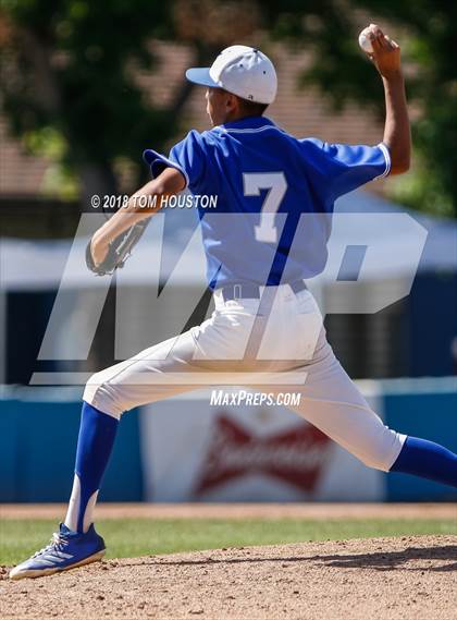 Thumbnail 1 in Fillmore vs Trinity Classical Academy (CIF-SS D7 Final) photogallery.