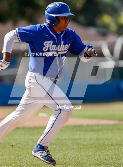 Thumbnail 1 in Fillmore vs Trinity Classical Academy (CIF-SS D7 Final) photogallery.