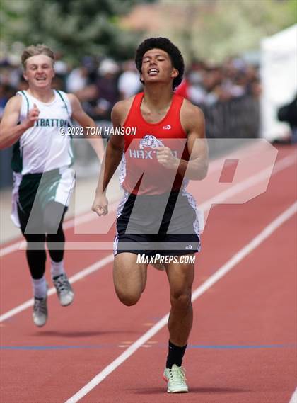 Thumbnail 1 in CHSAA Championships (Sprints) photogallery.