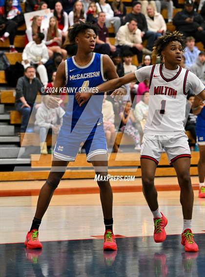 Thumbnail 1 in McEachern @ Milton (Georgia Nike Elite Showcase) photogallery.