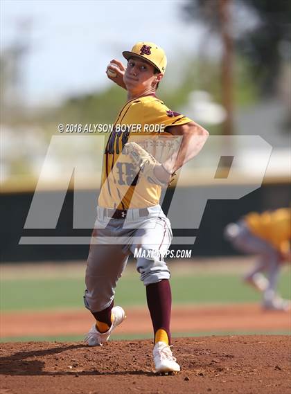 Thumbnail 3 in Coronado vs. Mountain Pointe (The Boras Classic) photogallery.
