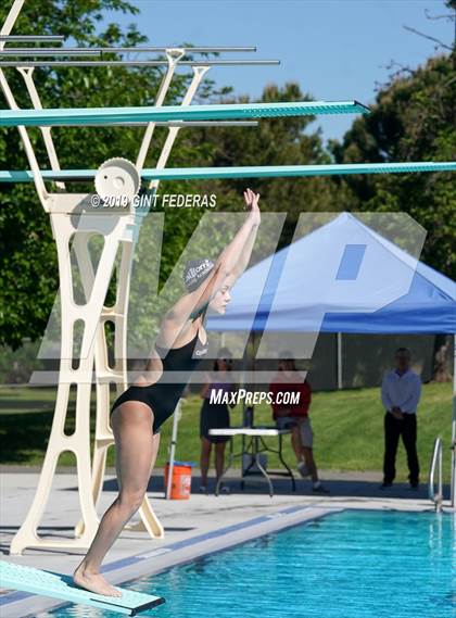 Thumbnail 1 in Diving CIF NCS Final (Carondelet) photogallery.