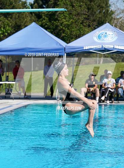 Thumbnail 3 in Diving CIF NCS Final (Carondelet) photogallery.