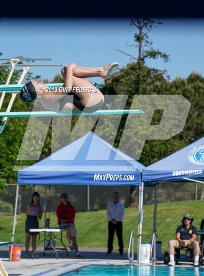 Thumbnail 3 in Diving CIF NCS Final (Carondelet) photogallery.