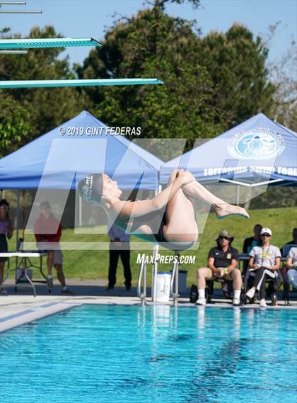 Thumbnail 2 in Diving CIF NCS Final (Carondelet) photogallery.
