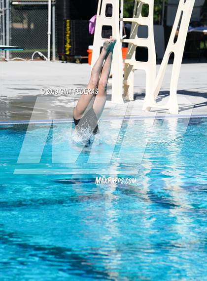 Thumbnail 1 in Diving CIF NCS Final (Carondelet) photogallery.