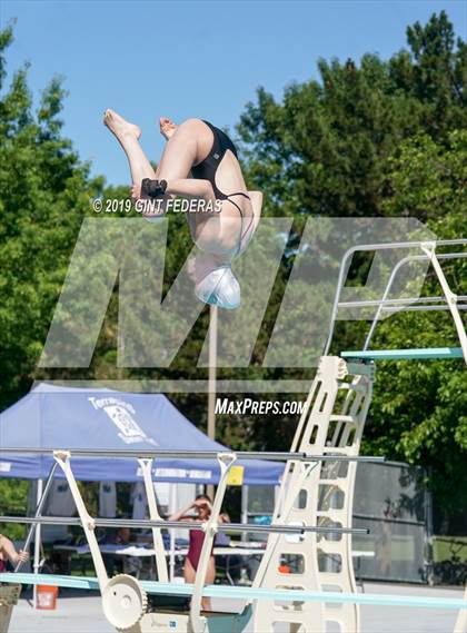 Thumbnail 2 in Diving CIF NCS Final (Carondelet) photogallery.
