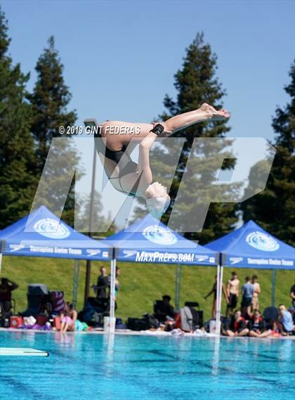 Thumbnail 3 in Diving CIF NCS Final (Carondelet) photogallery.