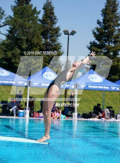 Thumbnail 2 in Diving CIF NCS Final (Carondelet) photogallery.