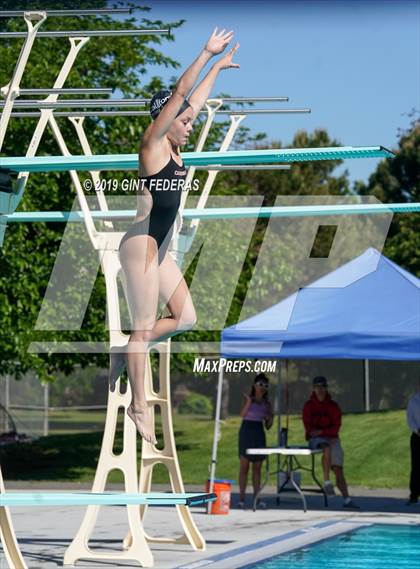 Thumbnail 1 in Diving CIF NCS Final (Carondelet) photogallery.