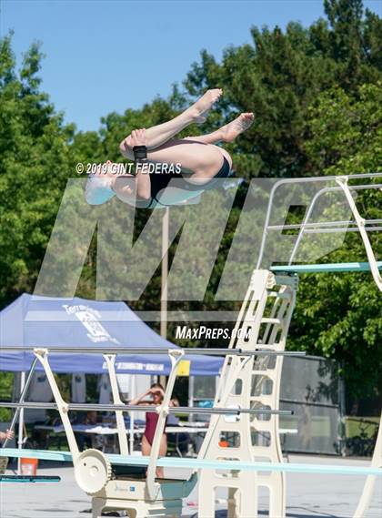 Thumbnail 3 in Diving CIF NCS Final (Carondelet) photogallery.