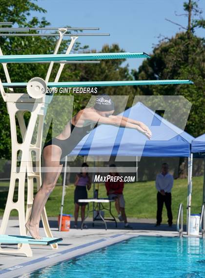Thumbnail 2 in Diving CIF NCS Final (Carondelet) photogallery.