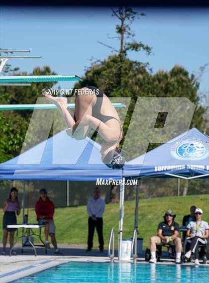 Thumbnail 3 in Diving CIF NCS Final (Carondelet) photogallery.