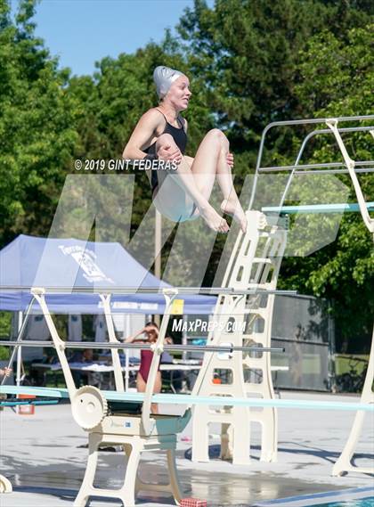 Thumbnail 1 in Diving CIF NCS Final (Carondelet) photogallery.