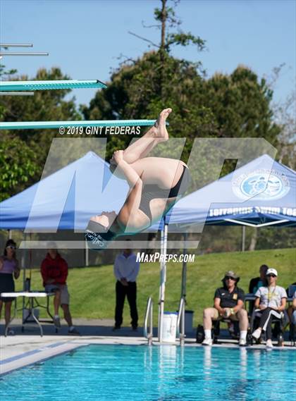 Thumbnail 1 in Diving CIF NCS Final (Carondelet) photogallery.