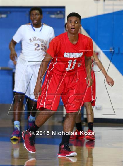 Thumbnail 3 in Savanna vs. La Mirada (CIF SS Playoff) photogallery.