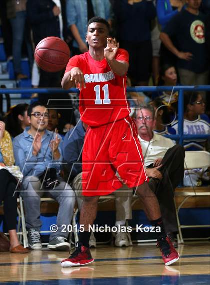 Thumbnail 2 in Savanna vs. La Mirada (CIF SS Playoff) photogallery.