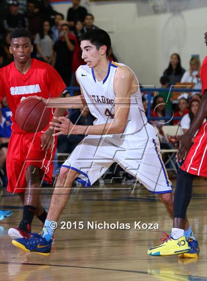 Thumbnail 3 in Savanna vs. La Mirada (CIF SS Playoff) photogallery.