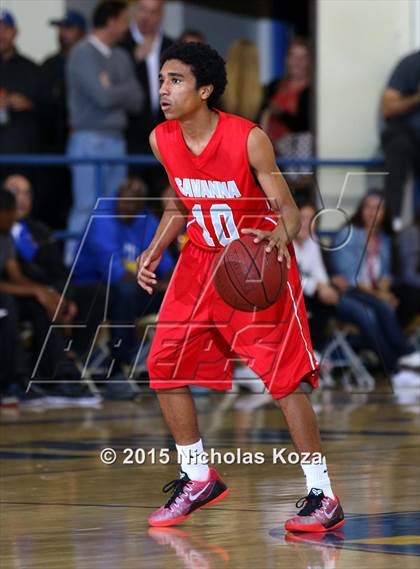 Thumbnail 2 in Savanna vs. La Mirada (CIF SS Playoff) photogallery.