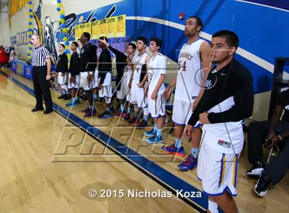 Thumbnail 2 in Savanna vs. La Mirada (CIF SS Playoff) photogallery.