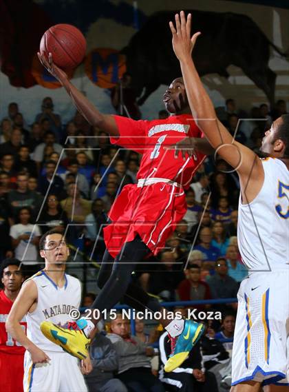Thumbnail 2 in Savanna vs. La Mirada (CIF SS Playoff) photogallery.