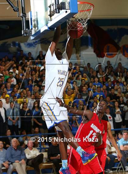 Thumbnail 3 in Savanna vs. La Mirada (CIF SS Playoff) photogallery.