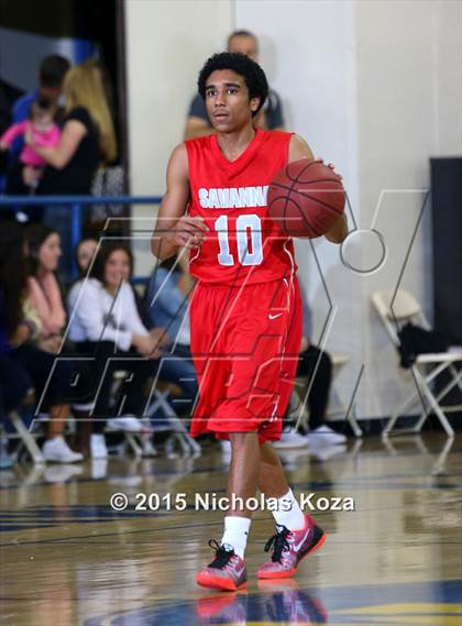 Thumbnail 1 in Savanna vs. La Mirada (CIF SS Playoff) photogallery.