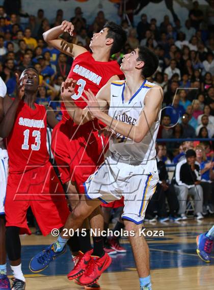 Thumbnail 3 in Savanna vs. La Mirada (CIF SS Playoff) photogallery.