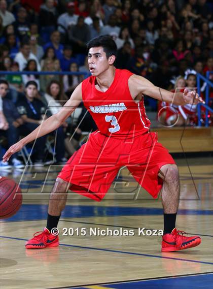Thumbnail 2 in Savanna vs. La Mirada (CIF SS Playoff) photogallery.