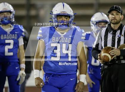 Thumbnail 2 in  Bagdad vs Mogollon (AIA 1A Semifinal) photogallery.