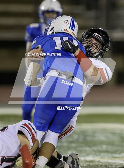 Thumbnail 3 in  Bagdad vs Mogollon (AIA 1A Semifinal) photogallery.