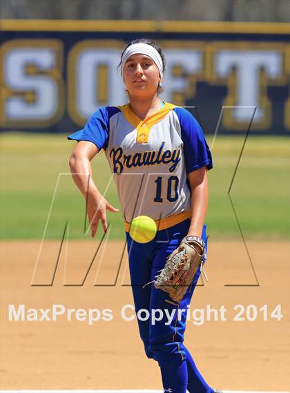 Thumbnail 3 in Brawley vs. Clairemont (CIF-SDS D3 Final) photogallery.