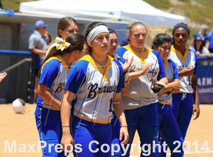Thumbnail 1 in Brawley vs. Clairemont (CIF-SDS D3 Final) photogallery.