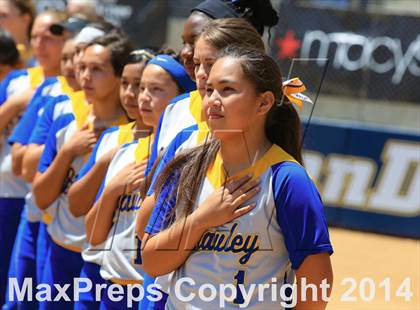 Thumbnail 3 in Brawley vs. Clairemont (CIF-SDS D3 Final) photogallery.