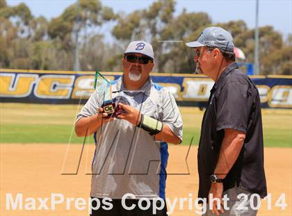 Thumbnail 1 in Brawley vs. Clairemont (CIF-SDS D3 Final) photogallery.