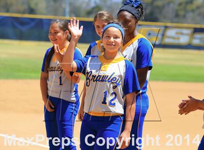 Thumbnail 3 in Brawley vs. Clairemont (CIF-SDS D3 Final) photogallery.