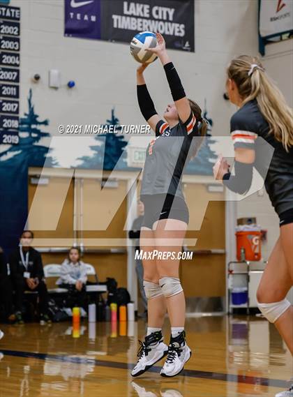 Thumbnail 1 in Timberlake vs Fruitland (3A State Tournament) photogallery.