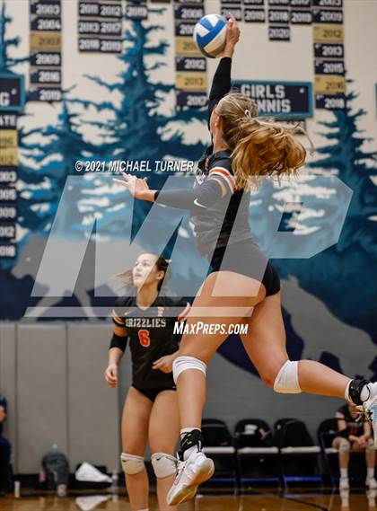 Thumbnail 2 in Timberlake vs Fruitland (3A State Tournament) photogallery.