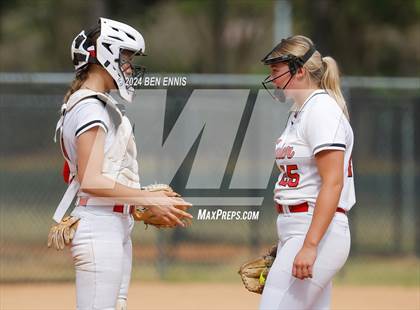 Thumbnail 3 in Metter vs. Lanier County (GHSA 1A D2 State Tournament) photogallery.