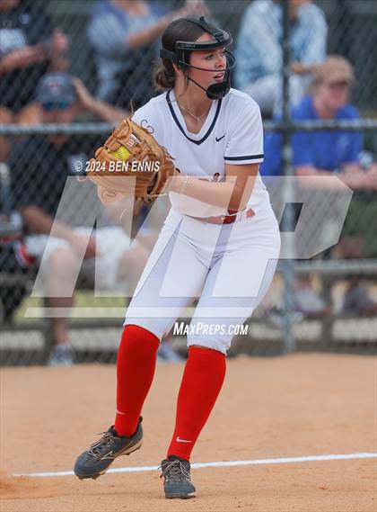 Thumbnail 1 in Metter vs. Lanier County (GHSA 1A D2 State Tournament) photogallery.