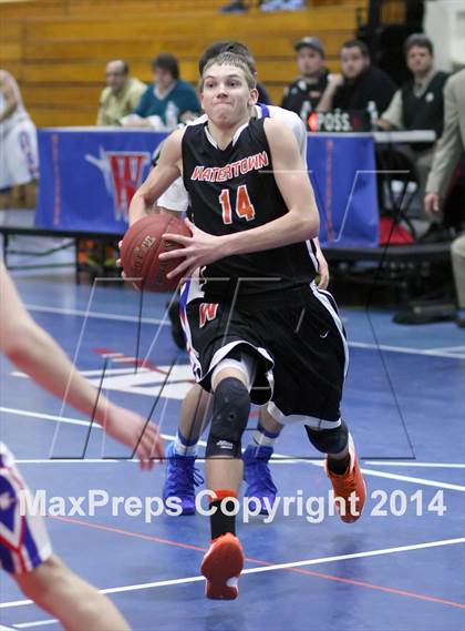 Thumbnail 1 in Watertown @ Waterford (CIAC Class M First Round) photogallery.