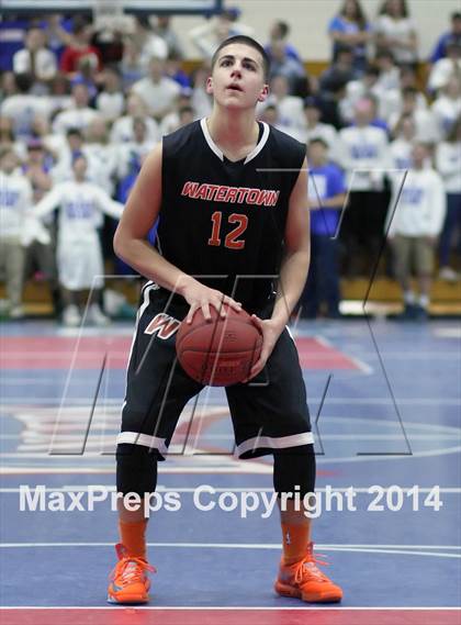 Thumbnail 3 in Watertown @ Waterford (CIAC Class M First Round) photogallery.