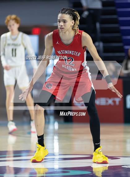 Thumbnail 2 in Westminster Academy vs The Villages Charter (City of Palms Classic) photogallery.