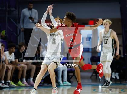 Thumbnail 2 in Westminster Academy vs The Villages Charter (City of Palms Classic) photogallery.