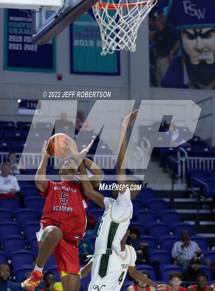 Thumbnail 1 in Westminster Academy vs The Villages Charter (City of Palms Classic) photogallery.