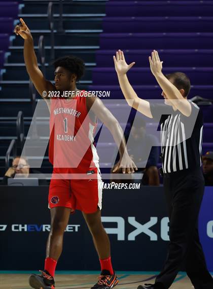 Thumbnail 3 in Westminster Academy vs The Villages Charter (City of Palms Classic) photogallery.