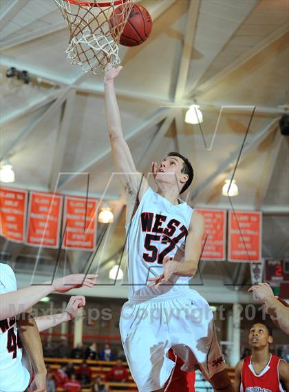 Thumbnail 2 in Blue Valley West vs. Heights (McPherson Invitational) photogallery.