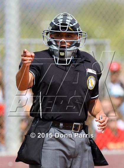 Thumbnail 2 in Corona @ Arlington (CIF SS D1 Playoff) photogallery.